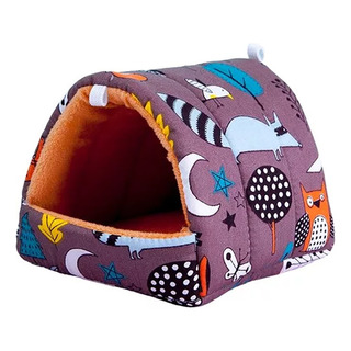 Cama Casa Cuyo Raton Conejo Erizo Hamster Huron 20*20cm Cama Casa Cuyo Raton Conejo Erizo Hamster Huron 20*20cm