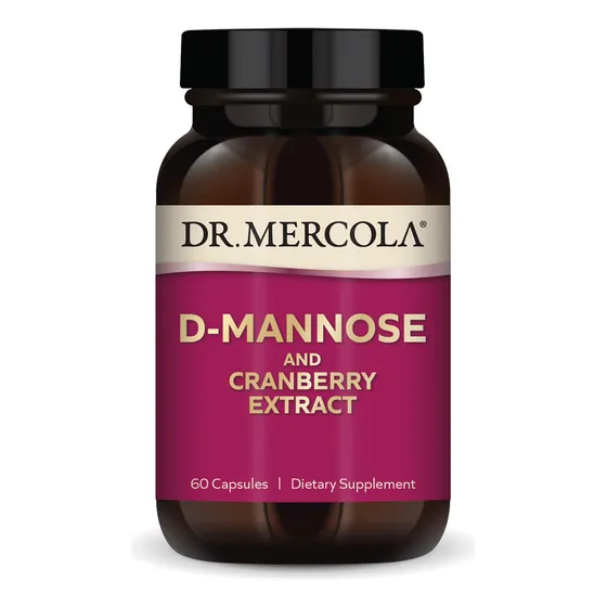 Suplemento Dr. Mercola De D-manosa Y Extracto De Arándano 60