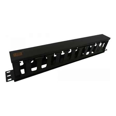 Organizador Cables 1u Plástico Linkmade Rack