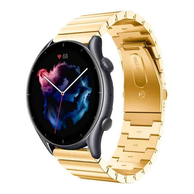 Correa Para Amazfit Gtr 3/ 3 Pro De Eslabones De Lujo