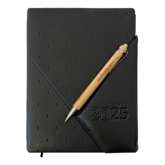 Agenda Arquitectura 2025 Negro Negro