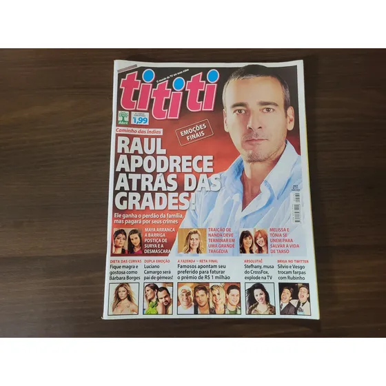 Revista Ti Ti Ti  570 - 14/08/2009 - Bárbara Borges  / Xuxa