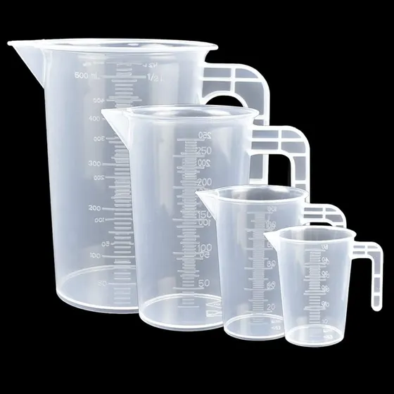 Juego De Jarras Medidoras, Vaso Medidor Transparente De 50/1