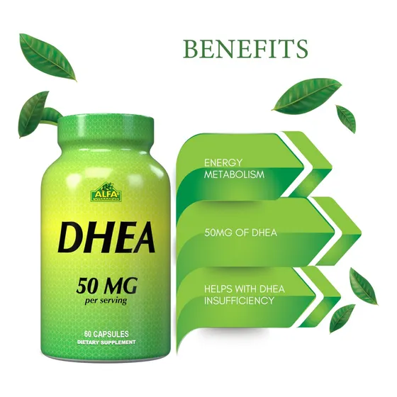 Dhea 50mg Alfa X 60 Capsulas
