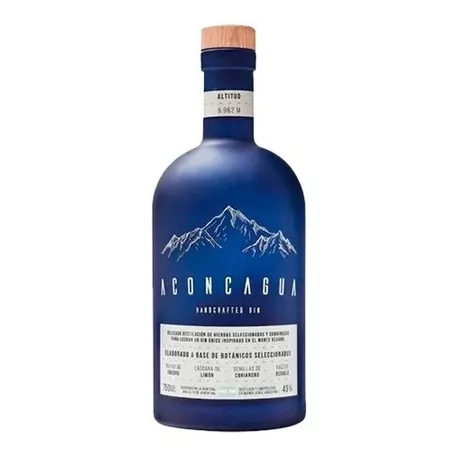 Gin Aconcagua Premium Handcrafted London Dry 750ml 
