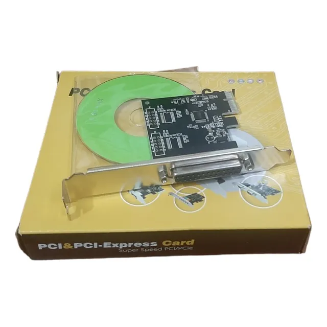 Tarjeta Pci Express 1x Con Puerto Db25 25pin Lpt Paralelo Nu