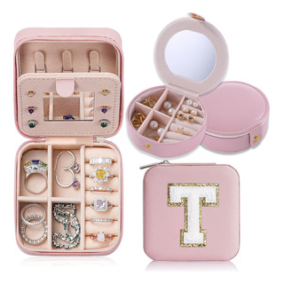 2pzs Caja De Almacenamiento De Joyas De Viaje Para Mujer 2pzs Caja De Almacenamiento De Joyas De Viaje Para Mujer