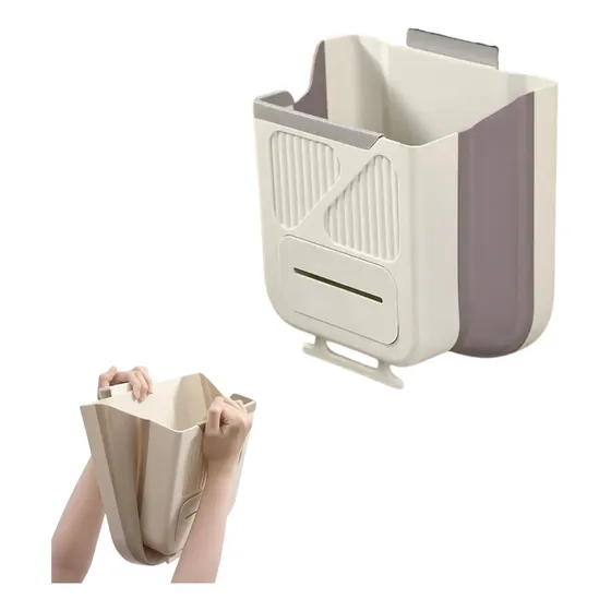Caneca Basurero Bote Cocina Plegable Papelera Multiusos