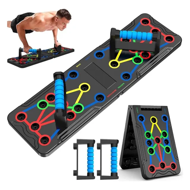 Tabla Push Up Flexiones Ejercicios Gym