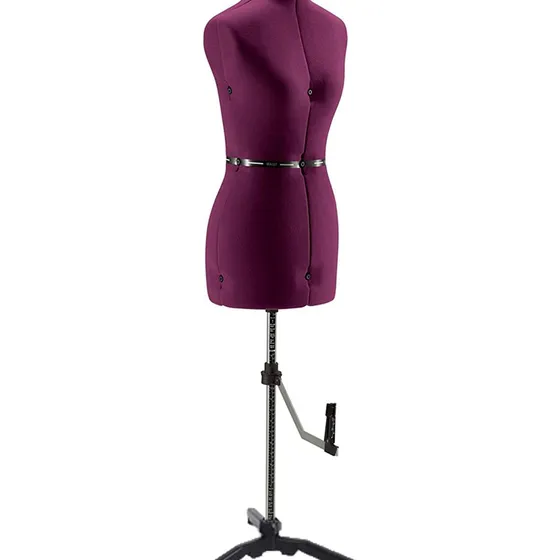 Familia Ajustable Child-size Maroon Nylon Maniqui Vestido