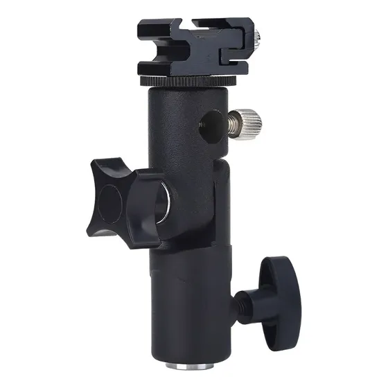 Swivel Soporte De Zapata Para Flash Y Paraguas 