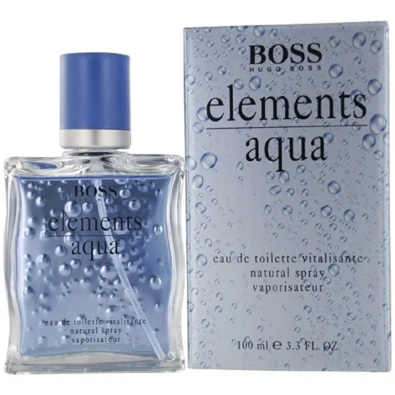 Perfume Original Boss Elements Aqua Hugo Boss 100ml Men