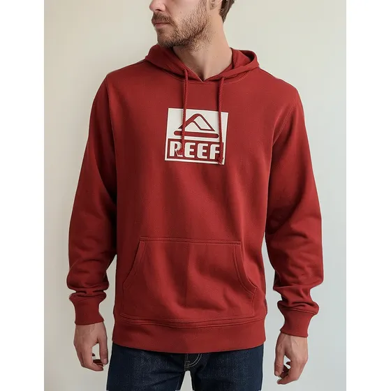Canguro Reef Legacy Fleece Hoodie Madder Brown 