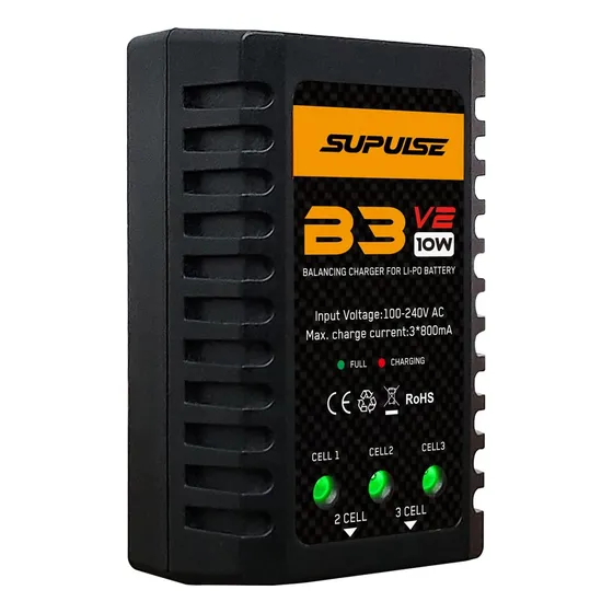  Cargador Balanceador De Batería 7.4 V 11.1 V   