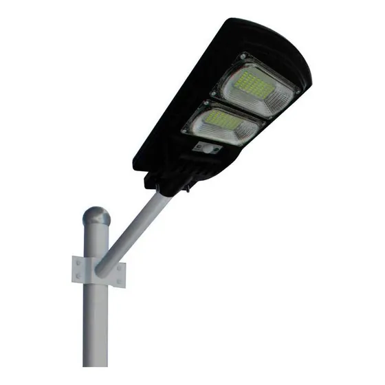 Foco Solar Led 100w 2 Modulo L-6111 Luz Blanco Frío