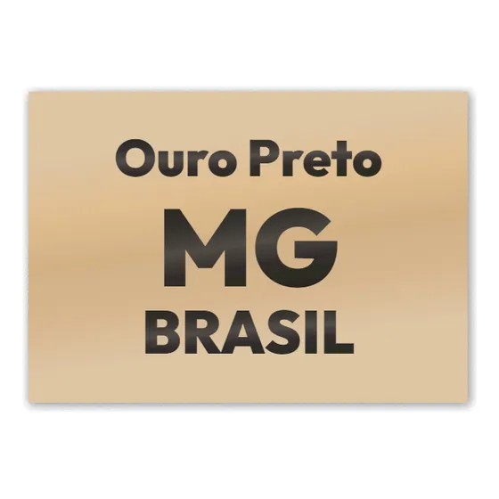 Imã De Geladeira Ouro Preto Mg Estilo Mdf Enfeite 8x5