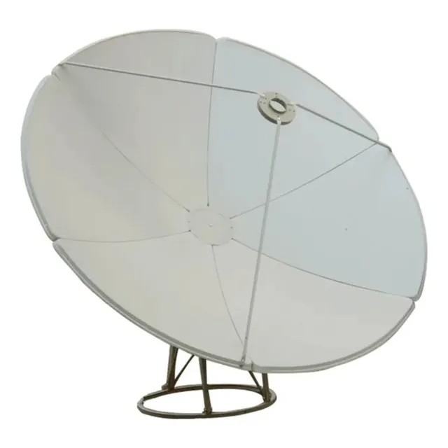 Antena Parabolica Satelital Banda C Catv Cabeceras 2.40mts 