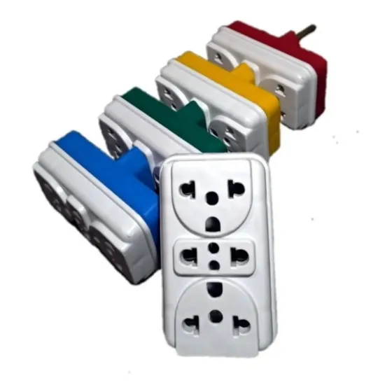 Adaptador Tomada Benjamim T Com 3 Entradas 10a 20a Até 250v 127/220V