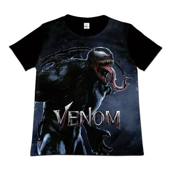 Franela Camisa Niño Venom En Poliester