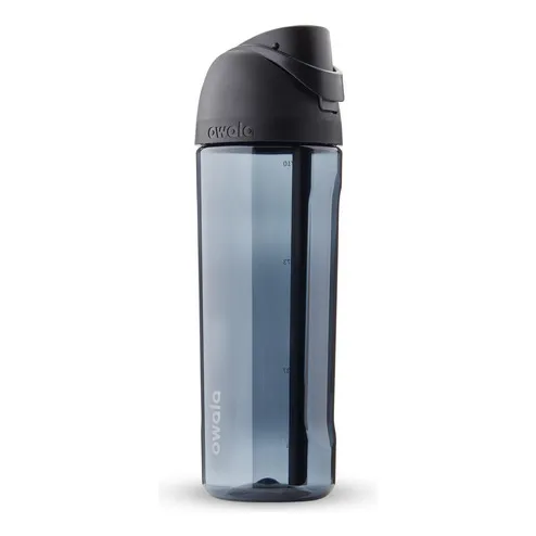 Botella Owala Freesip Tritan de 25 oz/730 ml, color negro