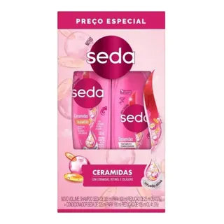 Kit Seda Ceramidas Shampoo 300ml+ Condicionador 190ml Kit Seda Ceramidas Shampoo 300ml+ Condicionador 190ml