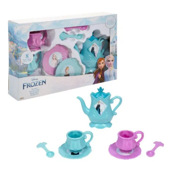 Juego De Te Frozen Disney 8 Pzs 2 Juegos