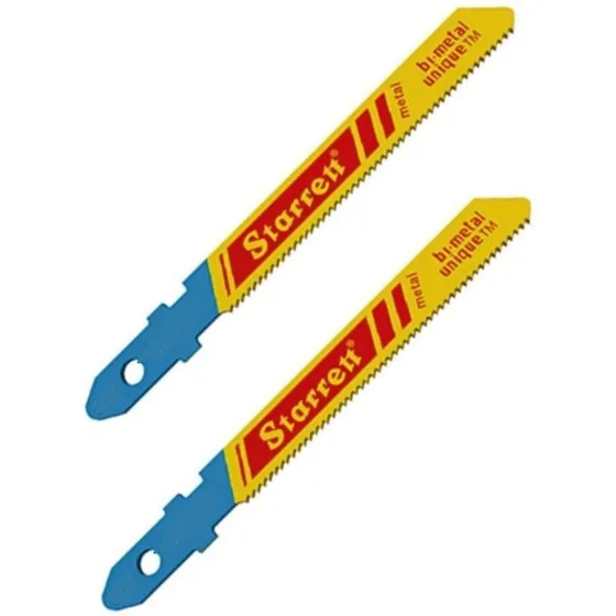 Hoja de sierra de calar para metal Starrett BU224-2 de acero BI metal 50MM 24 DPP 2u