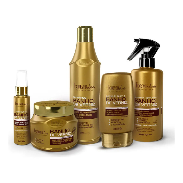 Kit Banho De Verniz Completo Forever Liss Kit Banho De Verniz Completo Forever Liss