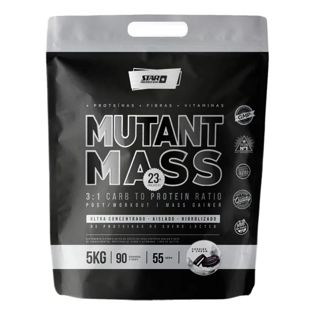 Star Nutrition Mutant Mass 5kg Ganador De Masa Muscular