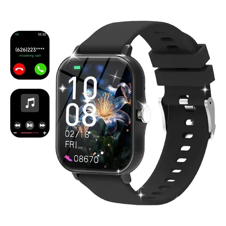 Reloj Inteligente Smartwatch Bluetooth Con Llamada Negro