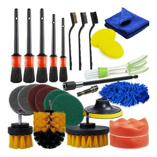 Kit De Limpieza De Coche Con Cepillo De Taladro Kit De Limpieza De Coche Con Cepillo De Taladro
