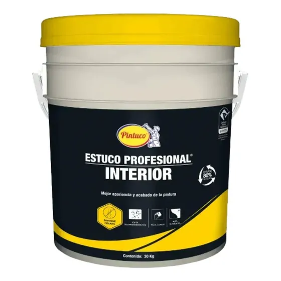 Estuco Profesional Interior Pintuco 17060 Por 30kgs