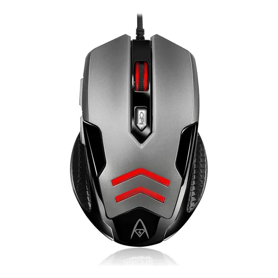 Adesso Imouse X1 Raton Multicolor 6 Boton Para Juego Rojo