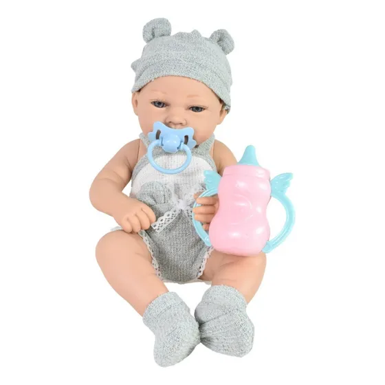 Muñeco Bebé De Goma Realista 40cm