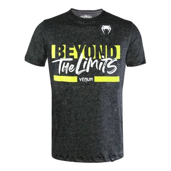 Camiseta Venum Beyond The Limits Grey Dark
