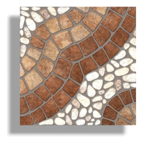 Ceramica Oferta Canto Rodado Model 2, Antideslizante 44x44 