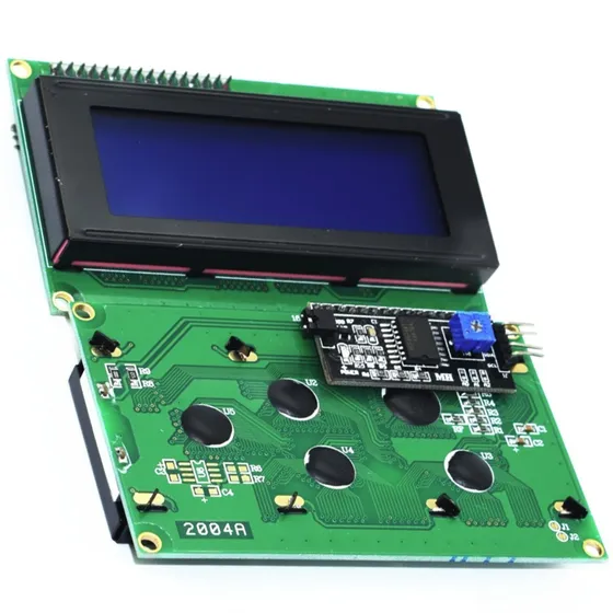 Display Lcd 2004 Backlight Azul 20x4 + Serie I2c Arduino