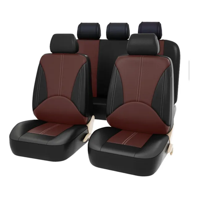 Set Funda Cubre Asientos Ecocuero 9pc