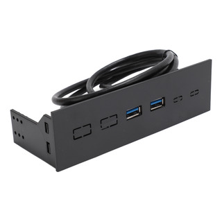 Hub Usb 3.0 De Painel Frontal Txd167, Porta Dupla De 5,25 Po Hub Usb 3.0 De Painel Frontal Txd167, Porta Dupla De 5,25 Po