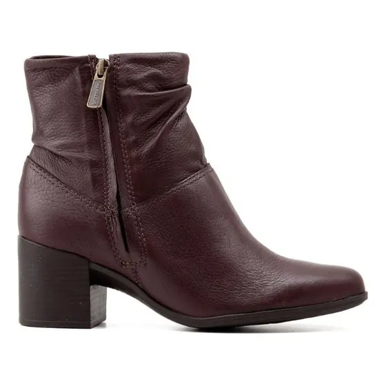 Bota Cano Curto Bottero Slouchy 346907 Couro Caramelo