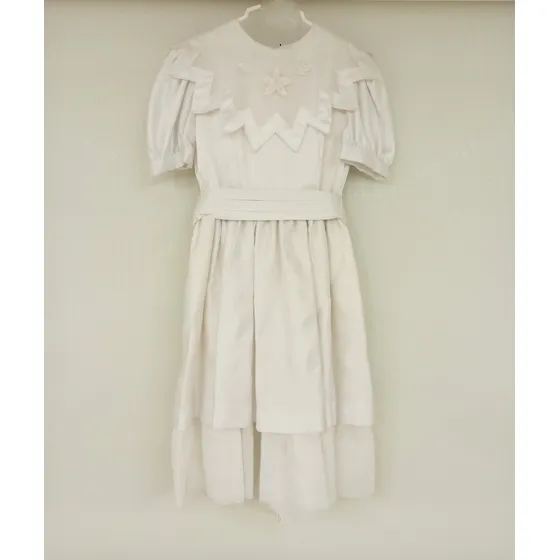 Vestido Para Primera Comunión Talla 12 Tela Importada