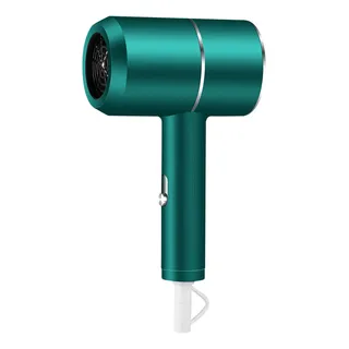 Secador De Cabelo Silencioso Com Aquecimento De Secagem Rápi Azul 127/220v