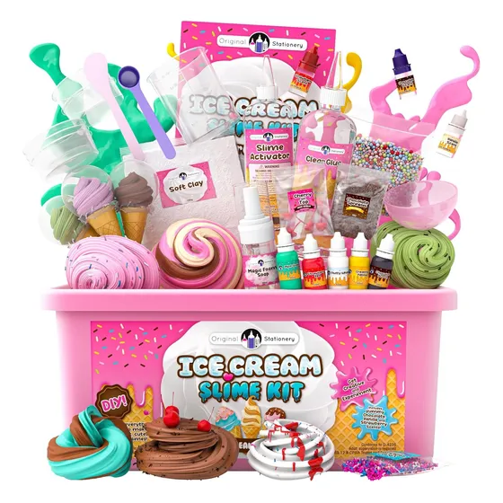Kit Para Hacer Slime Helado Incluye Todos Los Accesorios