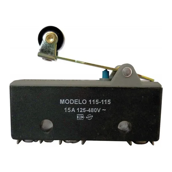Microinterruptor Básico Con Botón Arrow Hart 15 A