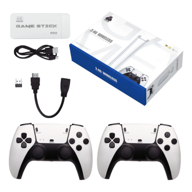 Game Stick Retrô M15 Pro C/20mil Jogos 2 Controles Game Stick Retrô M15 Pro C/20mil Jogos 2 Controles