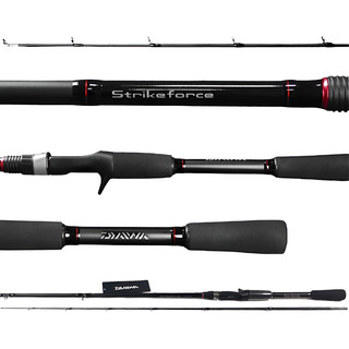 Vara Daiwa Para Carretilha Strikeforce Sfc-602mrb-br 8-17lbs Vara Daiwa Para Carretilha Strikeforce Sfc-602mrb-br 8-17lbs