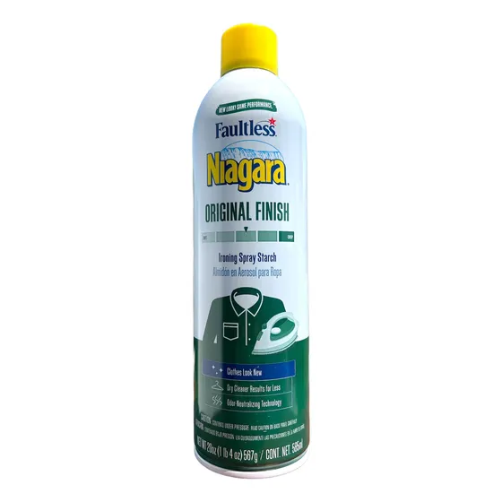 Niagara De Almidón En Aerosol Faultless Original 585ml 1 Pz.