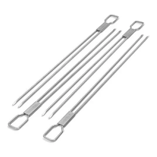 Pincho Brocheta Parrilla Doble Acero 64049 Broil King Xavi