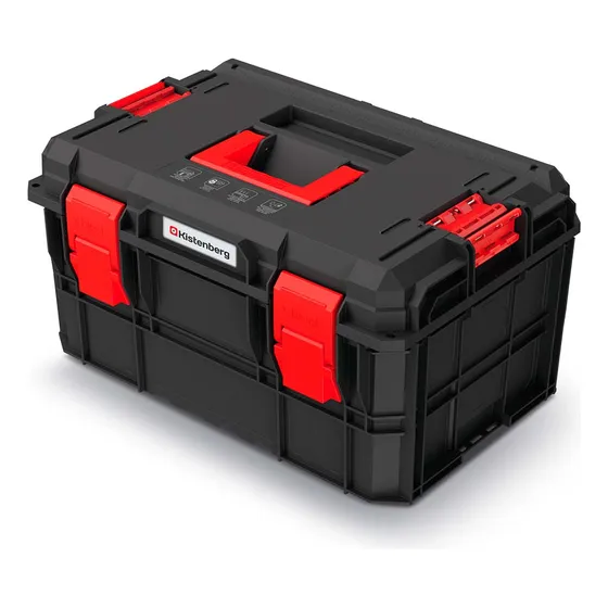 Caja P/herramientas Media X Block Pro Modular System Fc Color Negro Y Rojo