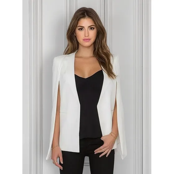 Saco Tipo Capa Para Mujer Blazer Excelente Calidad 